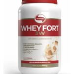 Whey Protein Fort 3w 900g Vitafor Sabor Paçoca