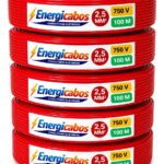 Cabo Flexível 2,5 Mm² Unipolar Rolo Com 100 Metros 750v Vermelho