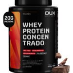 Whey Protein Concentrado – Pote 900g Dux Nutrition – Sabor Chocolate