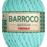 Barbante Barroco Maxcolor N° 4 200 Gramas | Marca Círculo Cor 5091 – Celeste