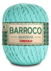Barbante Barroco Maxcolor N° 4 200 Gramas | Marca Círculo Cor 5091 – Celeste