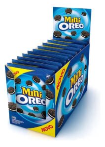Mini Oreo Caixa Com 10 Pacotes De 35g Biscoitos Recheados