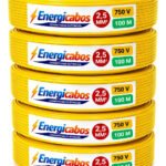 Cabo Flexível 2,5 Mm² Unipolar Rolo Com 100 Metros 750v Amarelo