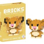 Brinquedo Bloco De Montar Personagens Desenho Animado Quantidade De Peças 135 Versão Do Personagem Simba