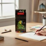 Lápis de Cor Supersoft Faber-Castell 12 Cores Vibrantes