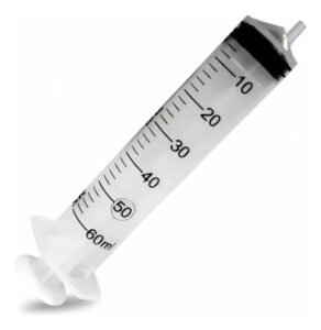 Seringa 60ml Siliconada Ozonioterapia Bico Slip Sr – 10un