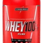 Whey 100% Pure Pote (900g) Integralmédica Sabor Chocolate