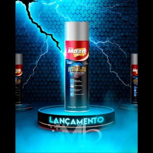 Tinta Esmalte Direto Na Ferrugem Maza Spray 400ml Cores Cor Platina
