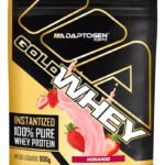 Adaptogen Science Gold Whey Refil Concentrado 900g Sabor Morango