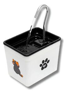 Bebedouro Automático Fonte De Água Pet Gatos Cachorros Torneira Alumínio Cascata Silencioso Pote Tigela Vasilha Bebedor Água Corrente Bomba 1,8L Bivolt