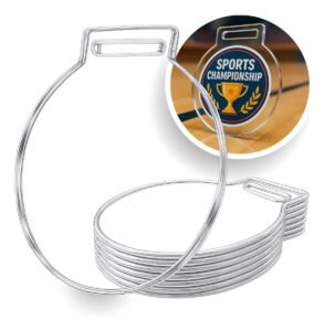 Medalha Acrílico Cristal Redonda Lisa Kit 30 Un 5cm 2mm
