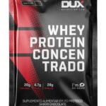Whey Protein Concentrado Dux Sachê 28g Sabores Sabor Butter Cookies