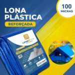 Lona 2×2 Mts Plástica De Proteção Cobertura Impermeável Azul Telhados Piscina Multi Uso 75g/m Lonas Online