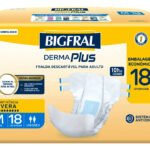 Fralda Bigfral Derma Plus 18 unidades M