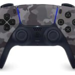 Joystick sem fio Sony Dualsense Control Ps5 Playstation, cor: cinza, camuflagem