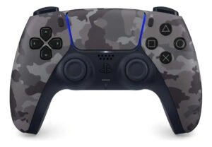 Joystick sem fio Sony Dualsense Control Ps5 Playstation, cor: cinza, camuflagem