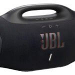 Alto-falante Bluetooth portátil JBL Boombox4 Boombox 4 com Bluetooth impermeável preto