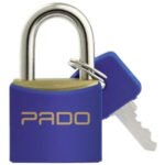 Cadeado De Latão Azul Lt-40 Pado