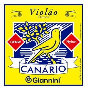 Jogo De Corda Violão – Giannini Canário – Náilon Sem Bolinha