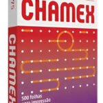 Papel A4 Chamex Resma 500 Folhas 75g 210mmx297mm Branco