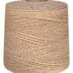 Barbante Eco Brasil Bege Crochê 6 Fios 1Kg 1000m