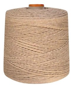Barbante Eco Brasil Bege Crochê 6 Fios 1Kg 1000m