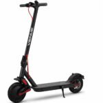 Patinete Elétrico 350w Com Amortecedor E App Gps Bateria Recarregável Dobrável Super Autonomia Para Adultos Até 150kg Preto