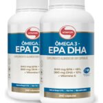Ômega 3 Vitafor 240 Cápsulas Sem Odor e Vitamina E Kit 2
