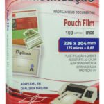 Plástico P/ Plastificação Mares Ofício 226×340 0,07 100un