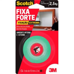Fita Dupla Face 3m Fixa Forte Extrema Ambiente Interno/exter