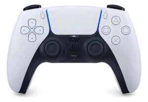 Joystick sem fio Sony Dualsense Ps5 colorido branco latino-americano