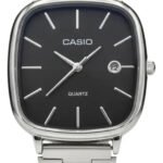 Relógio Casio Vintage A138 Retrô Aço Inox Edição Limitada Prateado Preto
