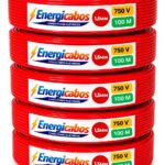 Cabo Flexível 1,5 Mm² Unipolar Rolo Com 100 Metros 750v Vermelho
