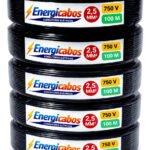 Cabo Flexível 2,5 Mm² Unipolar Rolo Com 100 Metros 750v Preto