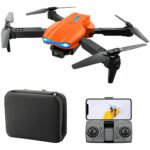 Drone E99 4k Wifi 2 Dupla Hdcâmeras Profissional Cor Laranja