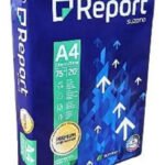 Papel A4 Resma 75g Report Premium 500 Folhas caixa X 5 Unid Branco