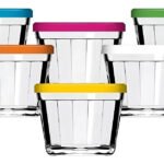 Kit 6 Potes Americanos Tigelas Pequenas De Vidro 150ml Marin