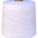 Fio para Crochê Eco Brasil 6 Fios Branco 1 Kg 1000m