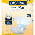 Fralda Geriátrica Bigfral Plus Tamanho XG Com 7 Tiras