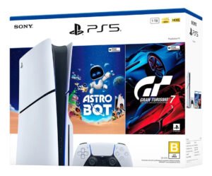 Console Playstation 5 de 1 TB: Astro Bot e Gran Turismo 7