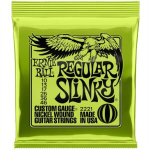 ENCORDOAMENTO 010-046 P/ GUITARRA REGULAR SLINK NIQUEL P02221 ERNIE BALL