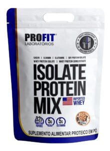 Suplemento en pó ProFit Laboratórios Proteínas de Isolate Protein Mix sabor cookies and cream x 900g