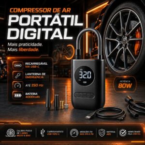 Portátil B&G Mini Compressor