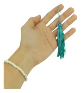 Pingente De Seda Tassel – Franja- 100 Unidades – Nybc Cor Azul Tóqui0