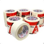 Kit 10 Fita Crepe Uso Geral 48mm x 50m 423 Adere Cor Bege Liso
