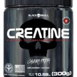 Creatina Pura Monohidratada 300g Pote Black Skull Sabor Sem Sabor