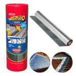 Manta Asfáltica Auto Adesiva Aluminizada 45 Cm X 10 M Dryko