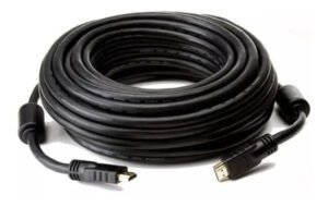 Cabo HDMI 30m Preto Temtudoshopping 3D Full HD Blindado Ethernet