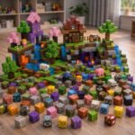 Kit 100 Blocos Magnéticos Menino Peças Para Montar Construção Imã Brinquedo Educativo Empilhamento Cubo Infantil Adidi Dê