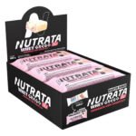 Nutrata Grego Barra De Proteina Sabores Deliciosa Cx 12x 55g Sabor Morango C Chantily